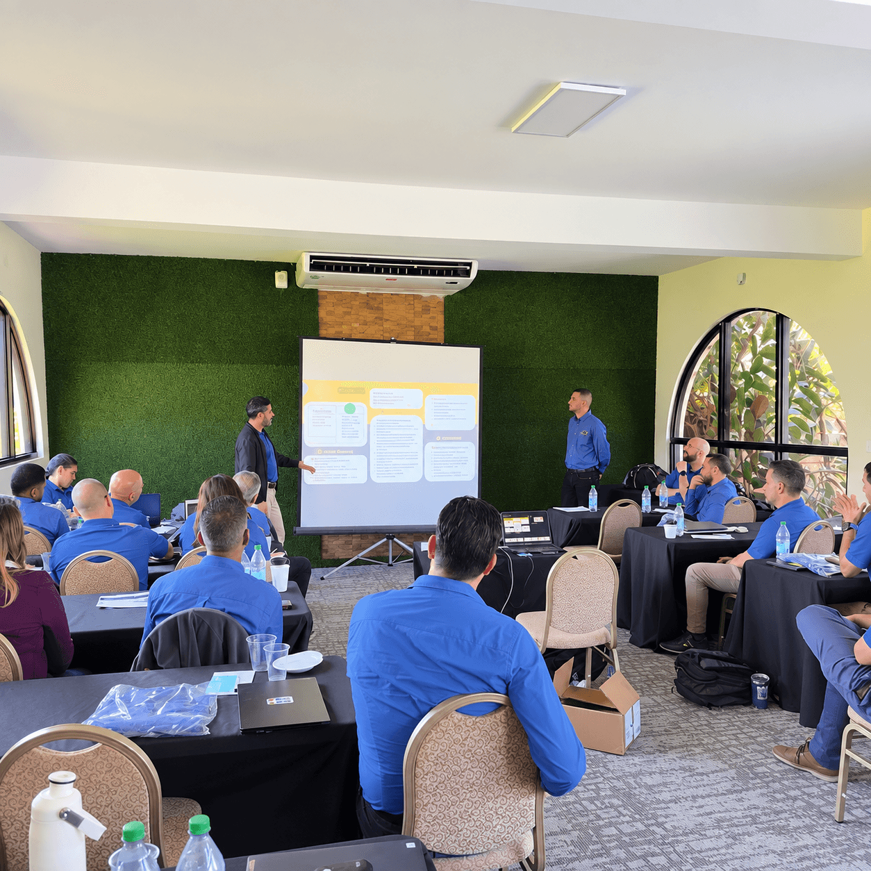 JCA Automation team training session