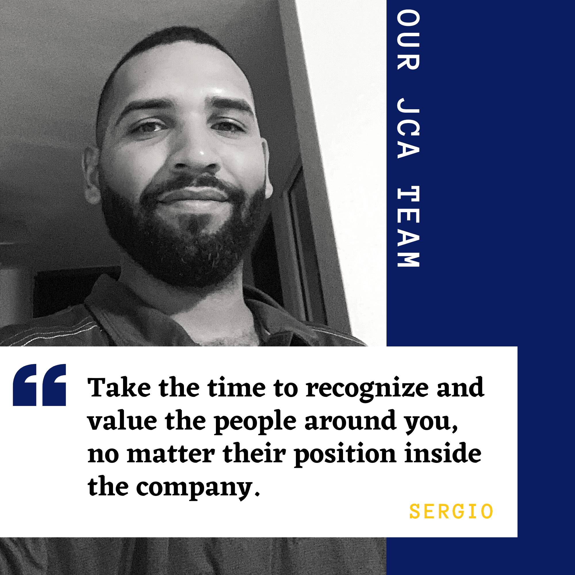 Sergio — JCA Team