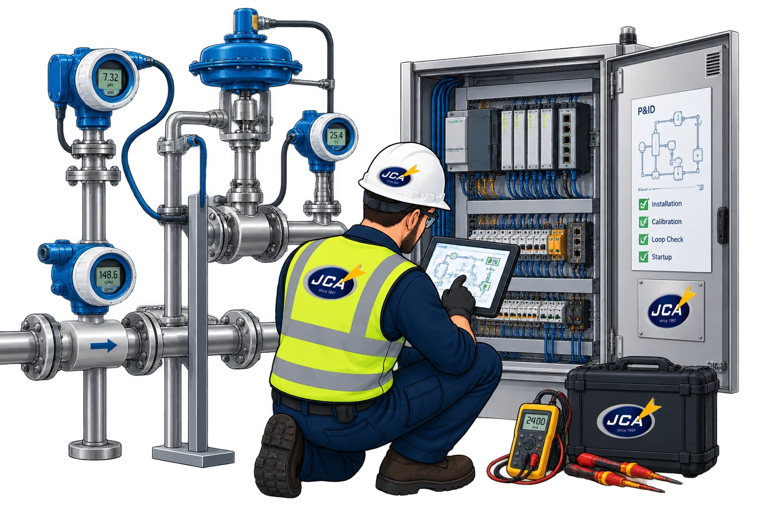 Electrical, instrumentation, and industrial control systems